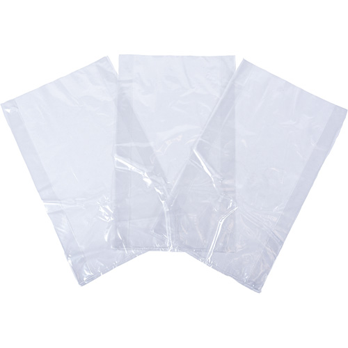 Sacs en poly, Dessus ouvert, 8" x 3-1/2", 1 mil Kelford