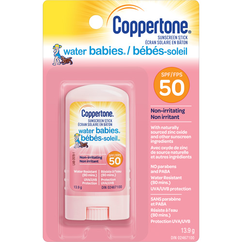 Water Babies&reg; Sunscreen, SPF 50, Stick Kelford