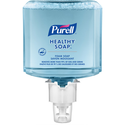 Savon haute performance pour les mains ES4 CRT Healthy Soap, Mousse, 1,2 L, Sans parfum Kelford