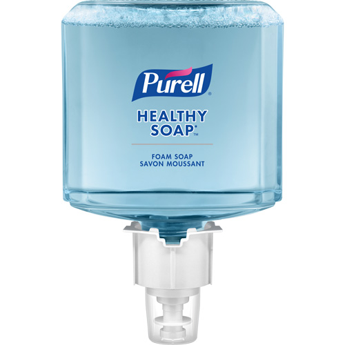 Savon doux pour les mains ES4 Healthy Soap, Mousse, 1,2 L, Sans parfum Kelford