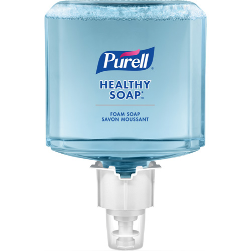 Savon doux pour les mains ES6 Healthy Soap, Mousse, 1,2 L, Sans parfum Kelford
