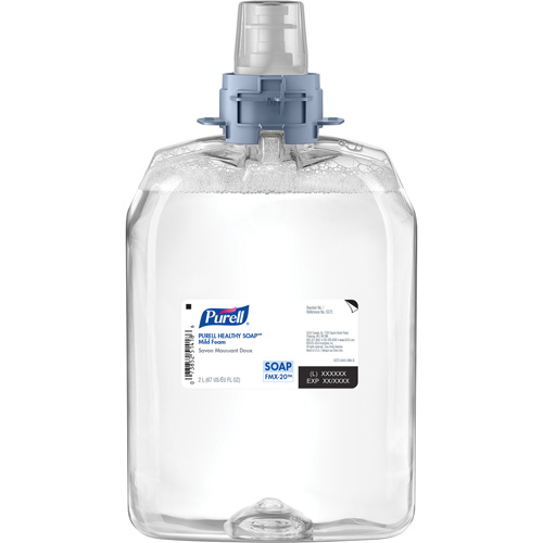 Healthy Soap FMX-20 Mild Handwash, Foam, 2 L, Unscented Kelford