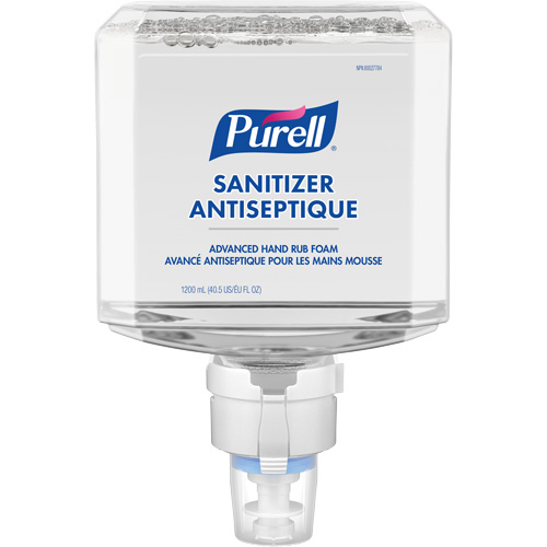 ES8 Advanced Foam Hand Sanitizer, 1200 ml, Cartridge Refill, 70% Alcohol Kelford