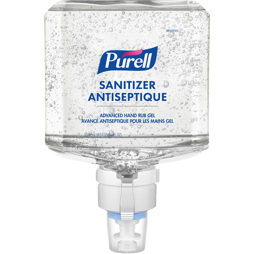 Gel d&eacute;sinfectant avanc&eacute; pour les mains ES8, 1200 ml, Cartouche de recharge, 70 % alcool Kelford