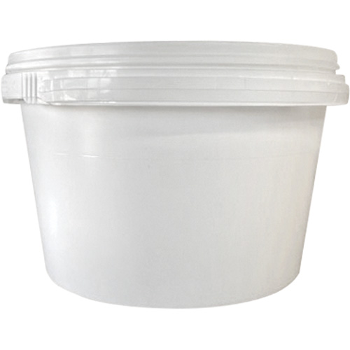 Pail with Lid, Plastic, 1.03 gal. Kelford