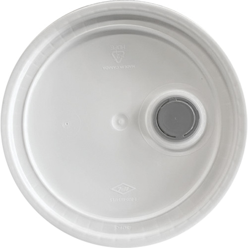 Pail with Lid, Plastic, 5.25 gal. Kelford