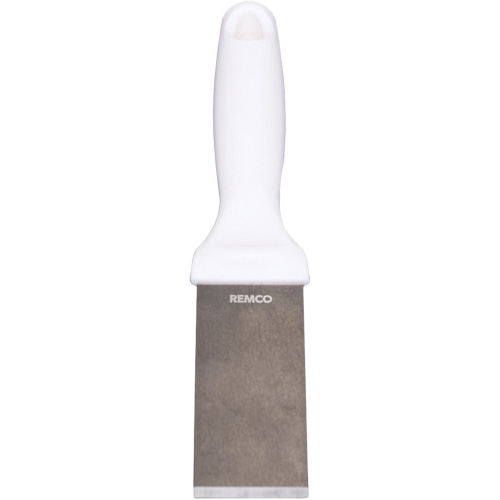 Racloir en acier inoxydable, Blanc, 1-1/2" la x 9" lo Kelford