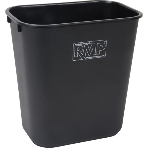 Deskside Wastebasket, 14 Quarts, Polyethylene Kelford