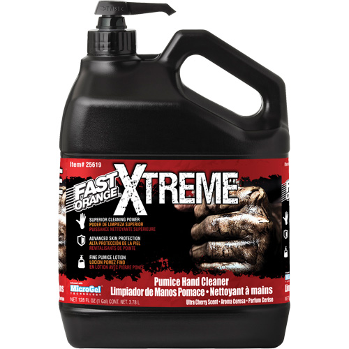 Xtreme Professional Grade Hand Cleaner, Pumice, 3.78 L, Pump Bottle, Cherry Kelford