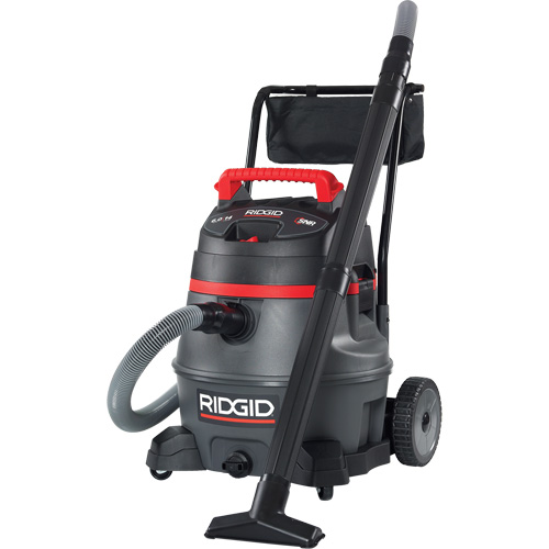 Aspirateur industriel avec chariot NXT, Secs-humides, 6 CV, 14 gal. US (53 litres) Kelford