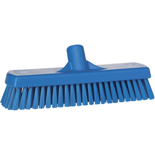 Brosse &agrave; r&eacute;curer pour planchers et murs, Crins Ferme, 12", Polyester, Bleu Kelford