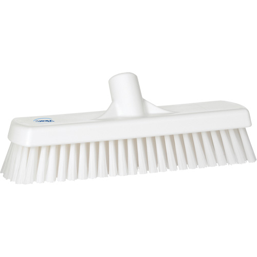 Brosse &agrave; r&eacute;curer pour planchers et murs, Crins Ferme, 12", Polyester, Blanc Kelford