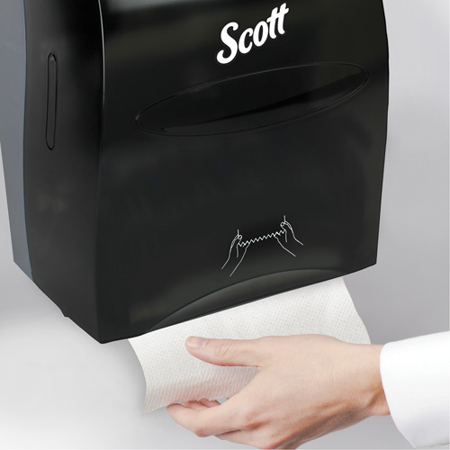 Distributeur d'essuie-mains Essential de Scott, Manuel/Sans contact, 12,63" la x 10,2" p x 16,13" h Kelford
