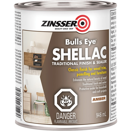 Scellant &agrave; la gomme-laque Zinsser Bulls Eye Kelford
