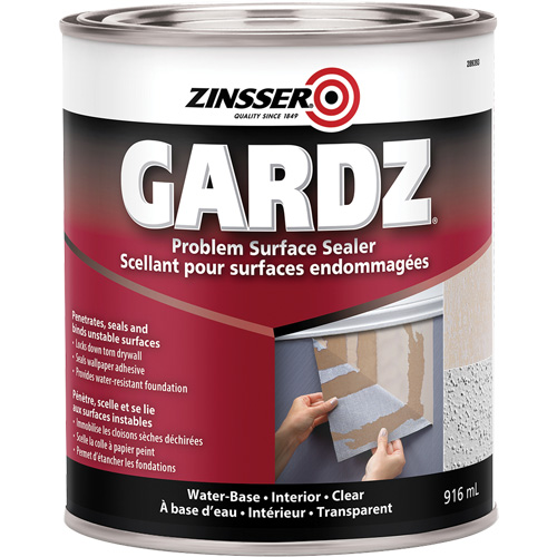 Scellant de surface &agrave; probl&egrave;mes Gardz, 3,61 L, Canette, Transparent Kelford