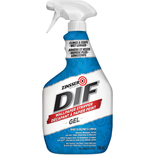 DIF&reg; Wallpaper Stripper Gel, 946 ml, Trigger Bottle Kelford