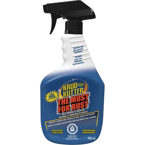 The Must for Rust Rust Remover Gel, Trigger Bottle Kelford