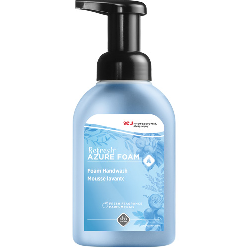 Savon &agrave; mains Refresh Azure, Mousse, 295 ml, Parfum&eacute; Kelford