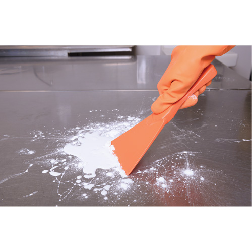 Racloir manuel grand format, Rose, 4" la x 10" lo Kelford