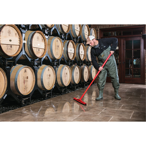 Raclette &agrave; t&ecirc;te fixe pour l'hygi&egrave;ne alimentaire, 20", Vert Kelford