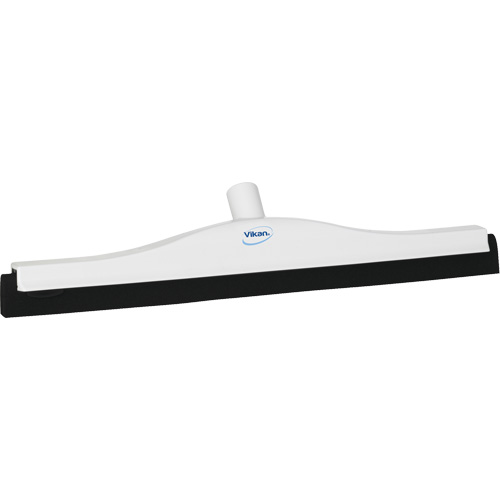 Fixed Head Food Hygiene Floor Squeegee, 20", White Kelford