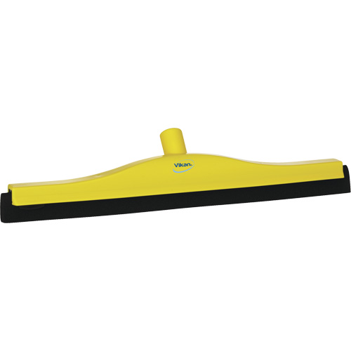 Fixed Head Food Hygiene Floor Squeegee, 20", Yellow Kelford