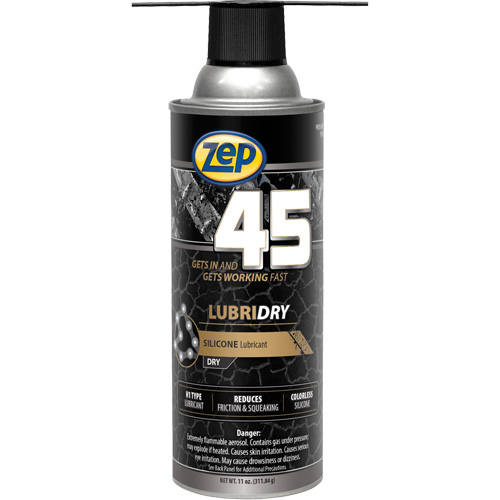 Lubrifiant sec &agrave; base de silicone 45 Lubridry, Canette a&eacute;rosol Kelford