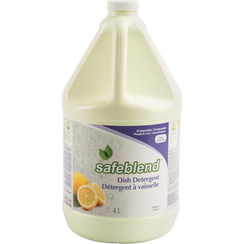 D&eacute;tergent pour vaisselle, Liquide, 4 L, Citron Kelford