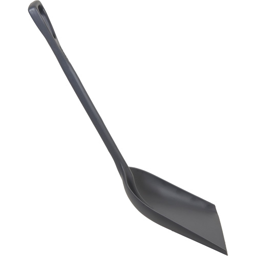 One-Piece Regrind Shovel, Plastic, Polypropylene Blade, D-Grip Handle, 25" Long Kelford