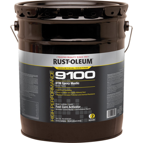9100 System DTM Epoxy Mastic Fast Cure Activator, 5 gal., Pail Kelford