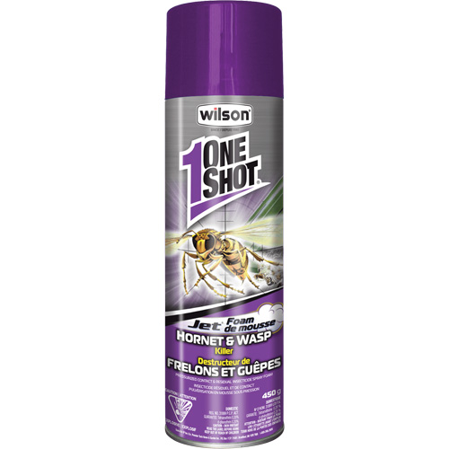 R&eacute;pulsif gu&ecirc;pes et frelons One Shot, 450 g, Canette a&eacute;rosol Kelford