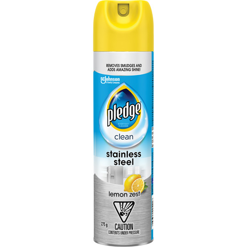 Pledge&reg; Stainless Steel Cleaner, 275 g, Aerosol Can Kelford
