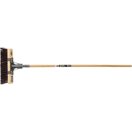 Street Broom, 18", X-Coarse, Synthetic Bristles Kelford