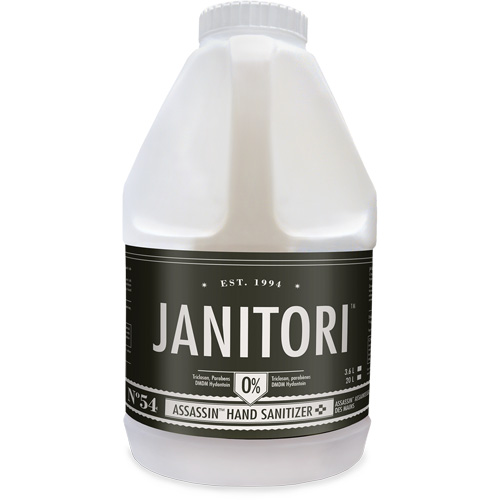 54 Assassin Hand Sanitizer , 4000 ml, Jug, 70% Alcohol Kelford