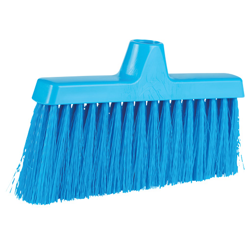Balai oblique ColorCore, Crins Moyen, 10", Polypropyl&egrave;ne, Bleu Kelford