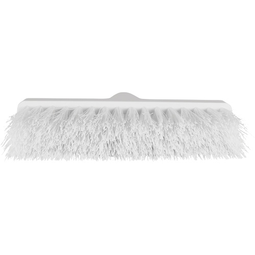 Balai oblique ColorCore, Crins Moyen, 10", Polypropyl&egrave;ne, Blanc Kelford