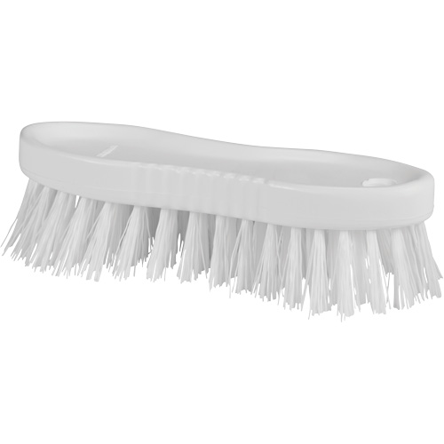 ColorCore Hand Brush, Stiff Bristles, 6" Long, White Kelford