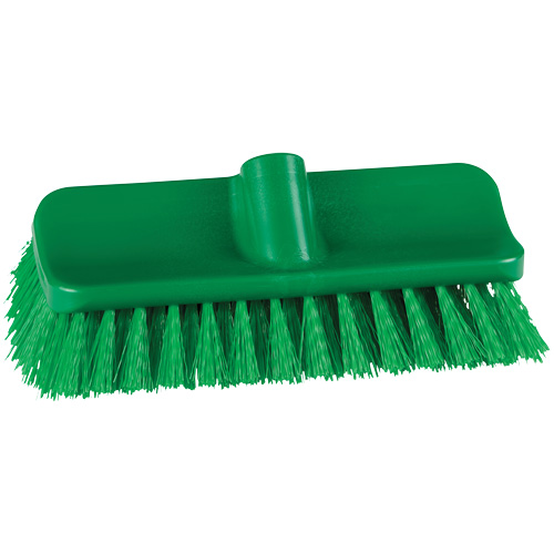Brosse &agrave; angle double ColorCore pour surfaces hautes et basses, Soies Ferme, Longueur de 10", Vert Kelford