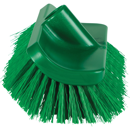 Brosse &agrave; angle double ColorCore pour surfaces hautes et basses, Soies Ferme, Longueur de 10", Vert Kelford