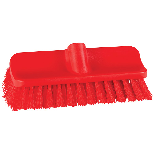 Brosse &agrave; angle double ColorCore pour surfaces hautes et basses, Soies Ferme, Longueur de 10", Rouge Kelford