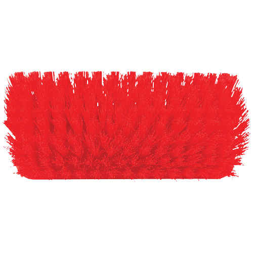 Brosse &agrave; angle double ColorCore pour surfaces hautes et basses, Soies Ferme, Longueur de 10", Rouge Kelford