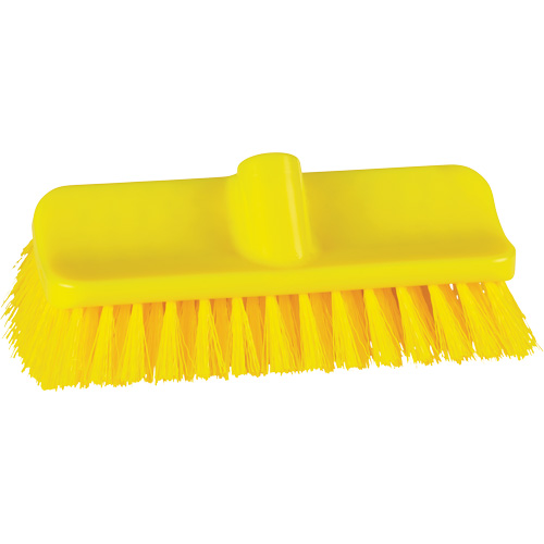 ColorCore High-Low Brush, Stiff Bristles, 10" Long, Yellow Kelford