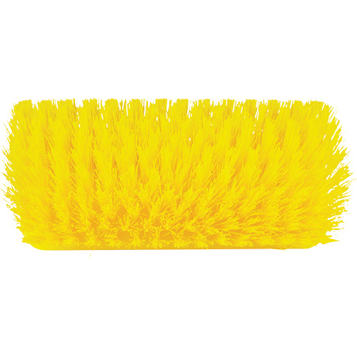 ColorCore High-Low Brush, Stiff Bristles, 10" Long, Yellow Kelford