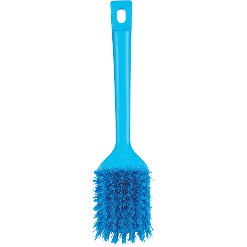 Brosse &agrave; manche court ColorCore, Soies Ferme, Longueur de 12", Bleu Kelford