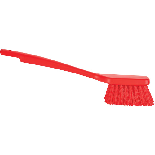 Brosse &agrave; manche court ColorCore, Soies Ferme, Longueur de 12", Rouge Kelford