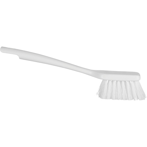 ColorCore Short Handle Brush, Stiff Bristles, 12" Long, White Kelford