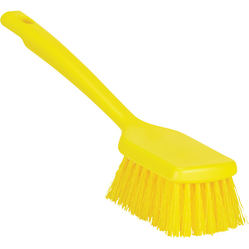 Brosse &agrave; manche court ColorCore, Soies Ferme, Longueur de 12", Jaune Kelford