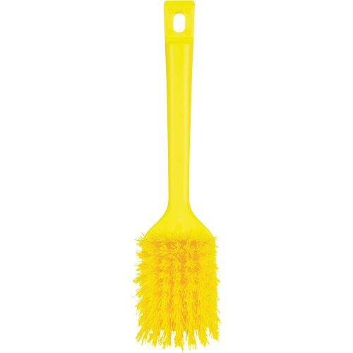 Brosse &agrave; manche court ColorCore, Soies Ferme, Longueur de 12", Jaune Kelford
