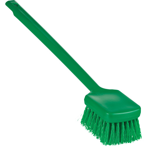 Brosse &agrave; manche long ColorCore, Soies Ferme, Longueur de 20", Vert Kelford