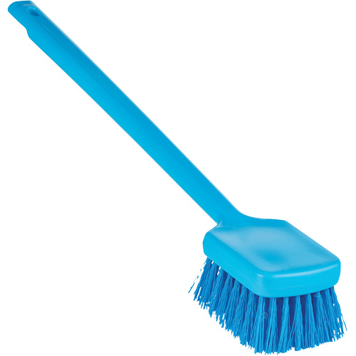 Brosse &agrave; manche long ColorCore, Soies Ferme, Longueur de 20", Bleu Kelford